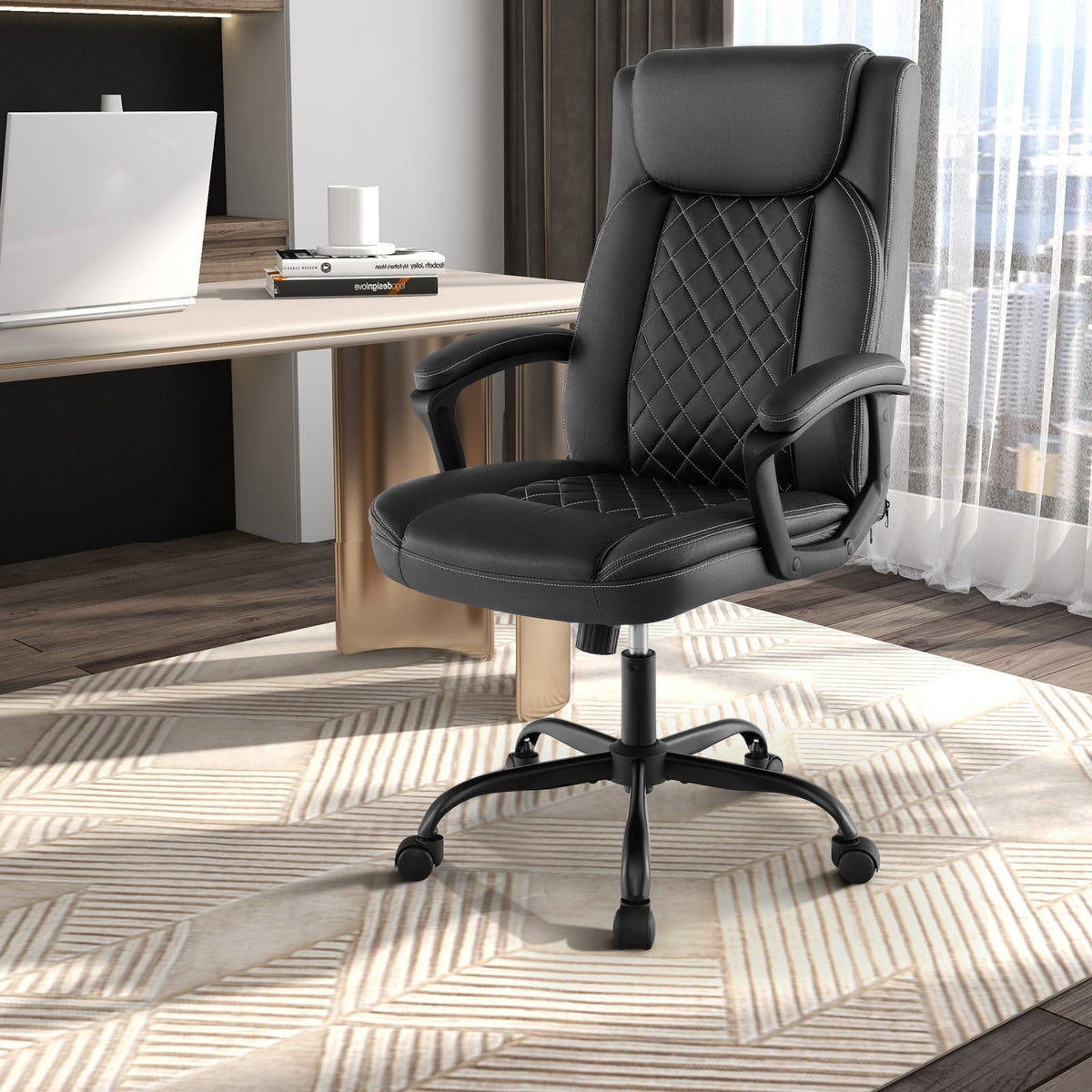 Chaise de bureau ergonomique haute