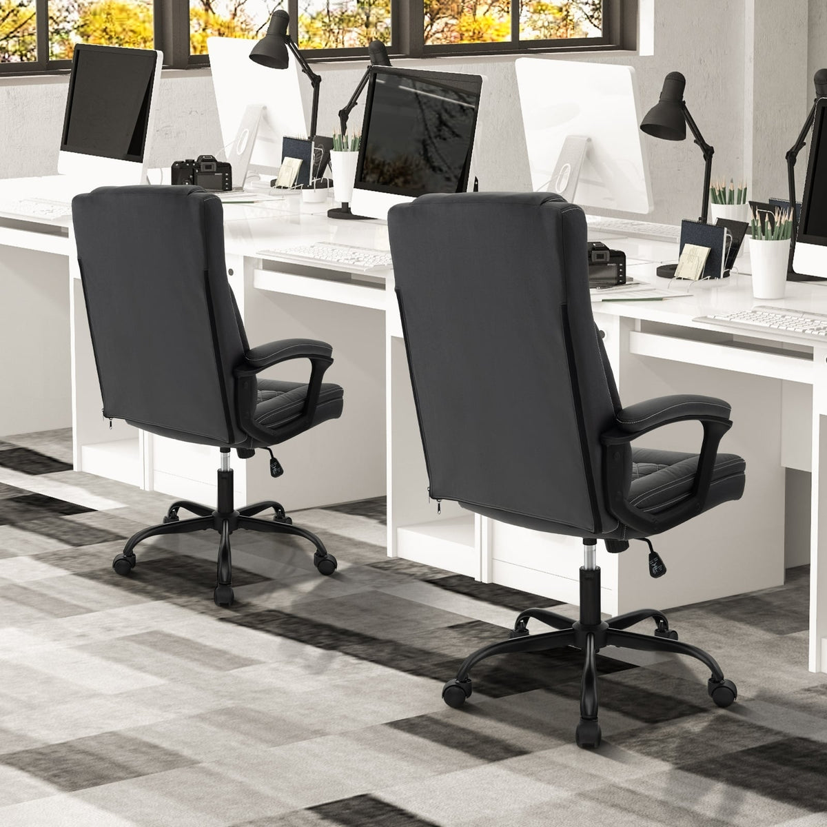 Chaise de bureau ergonomique haute