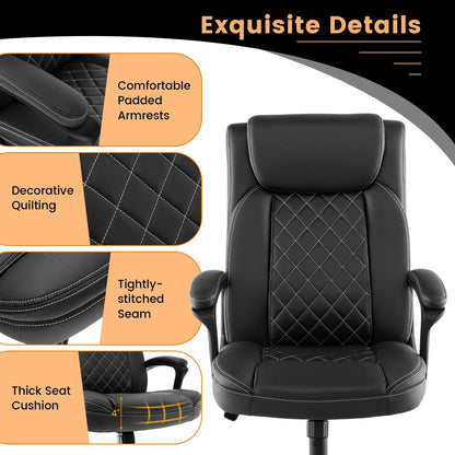 Chaise de bureau ergonomique haute