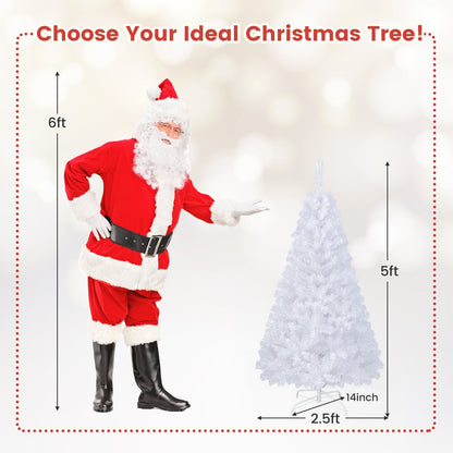 Arbre de Noël artificiel en PVC 152 cm