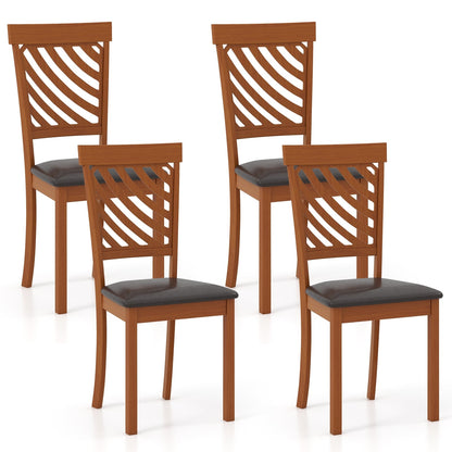 Chaises de salle à manger en bois — Lot de 2