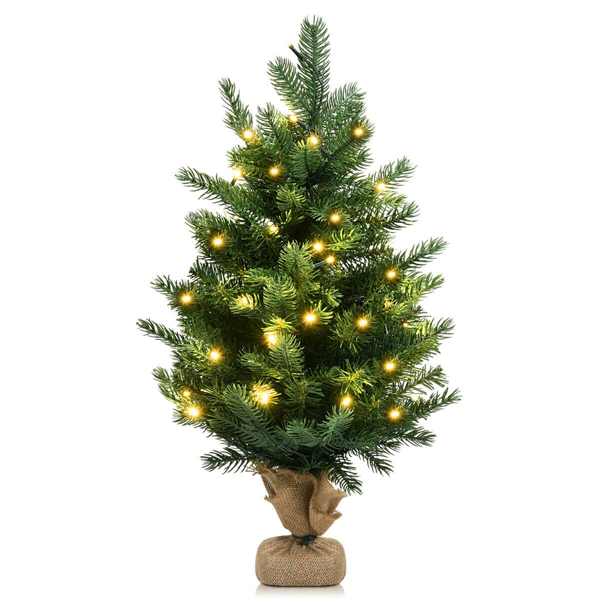 Arbre de Noël artificiel de table 61 cm
