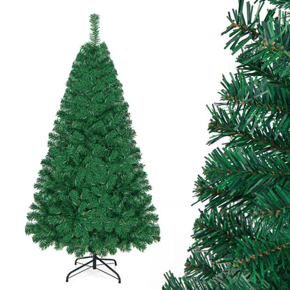Arbre de Noël artificiel en PVC avec support en métal
