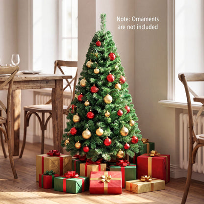Arbre de Noël artificiel en PVC avec support en métal