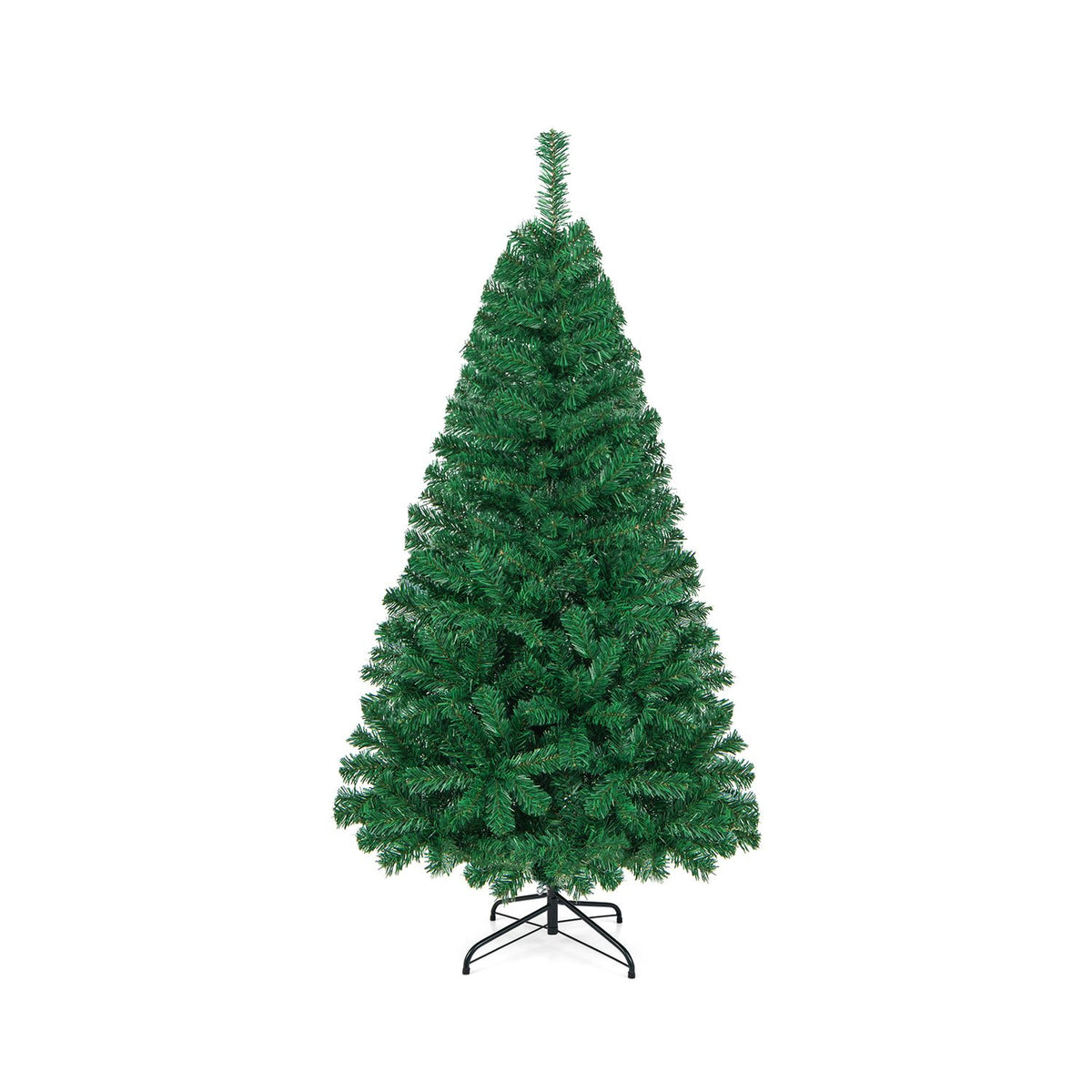 Arbre de Noël artificiel en PVC avec support en métal