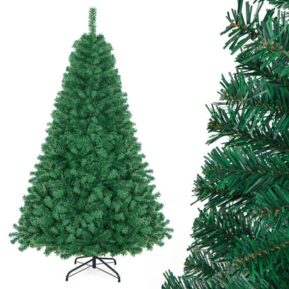 Arbre de Noël artificiel en PVC avec support en métal
