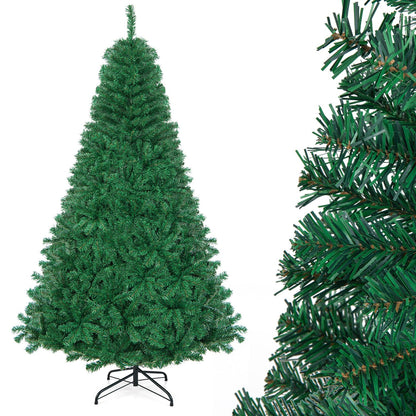 Arbre de Noël artificiel en PVC avec support en métal