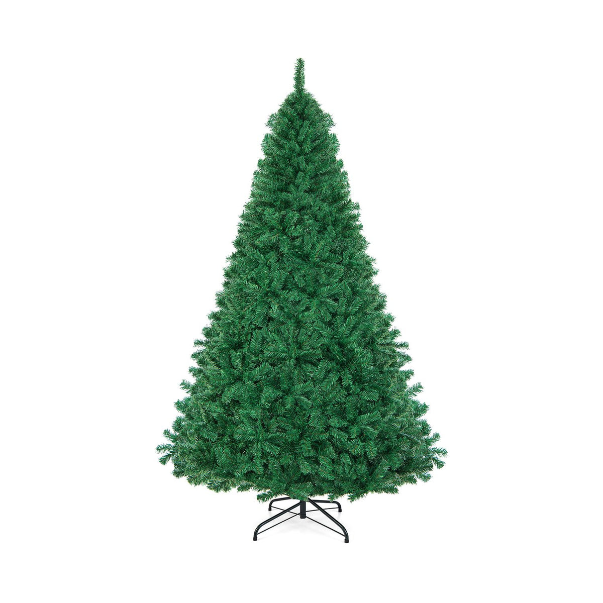 Arbre de Noël artificiel en PVC avec support en métal