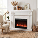 23-Inch Electric Fireplace Insert with Remote Control