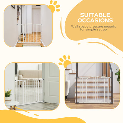 Extra Tall Safety Gate with Auto-Close Door