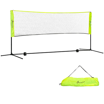 Red de bádminton portátil ajustable multiusos