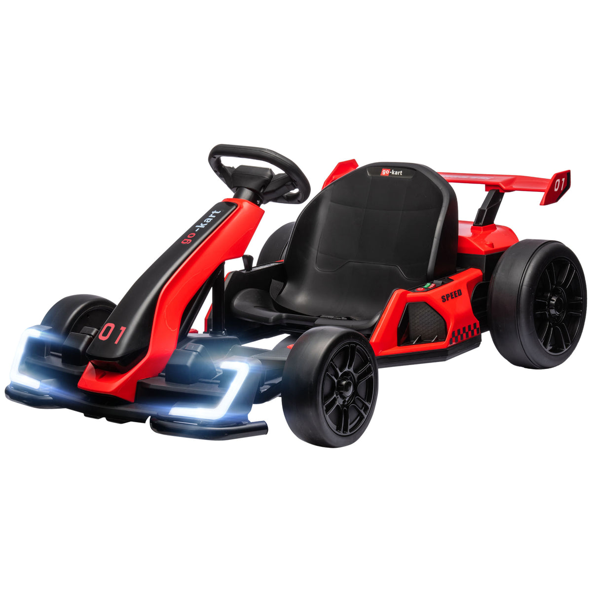 Electric Go Kart 24V Kids with Adjustable Seat