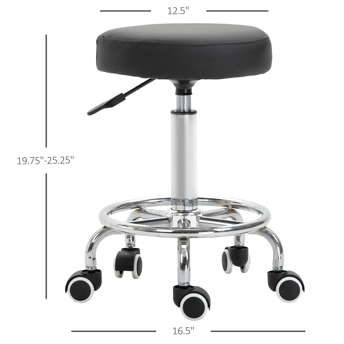 Adjustable Swivel Salon Stool Hydraulic