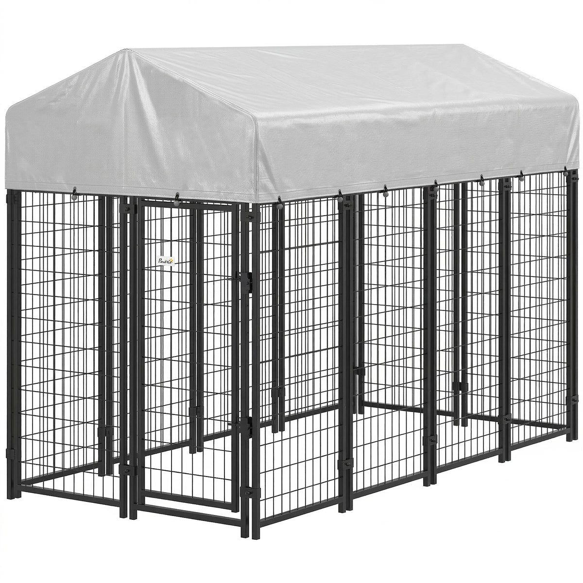 Outdoor Dog Kennel with Roof