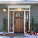 Potted Artificial Christmas Tree