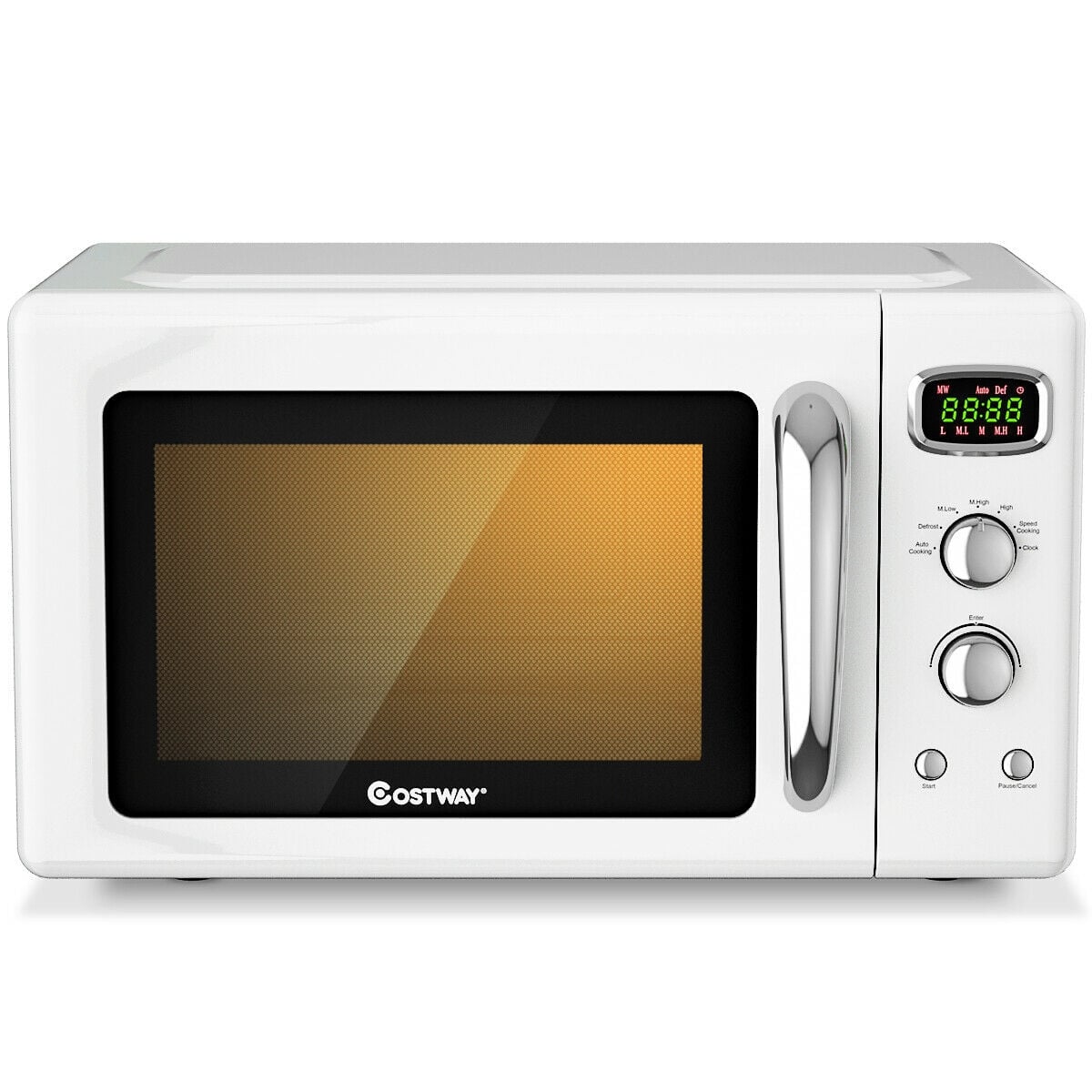 Four à micro-ondes rétro compact 25 L