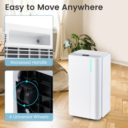 Déshumidificateur portable 15 L pour sous-sol