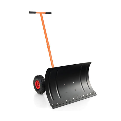 Pousse-neige sur roues 74 cm pour l'entrée