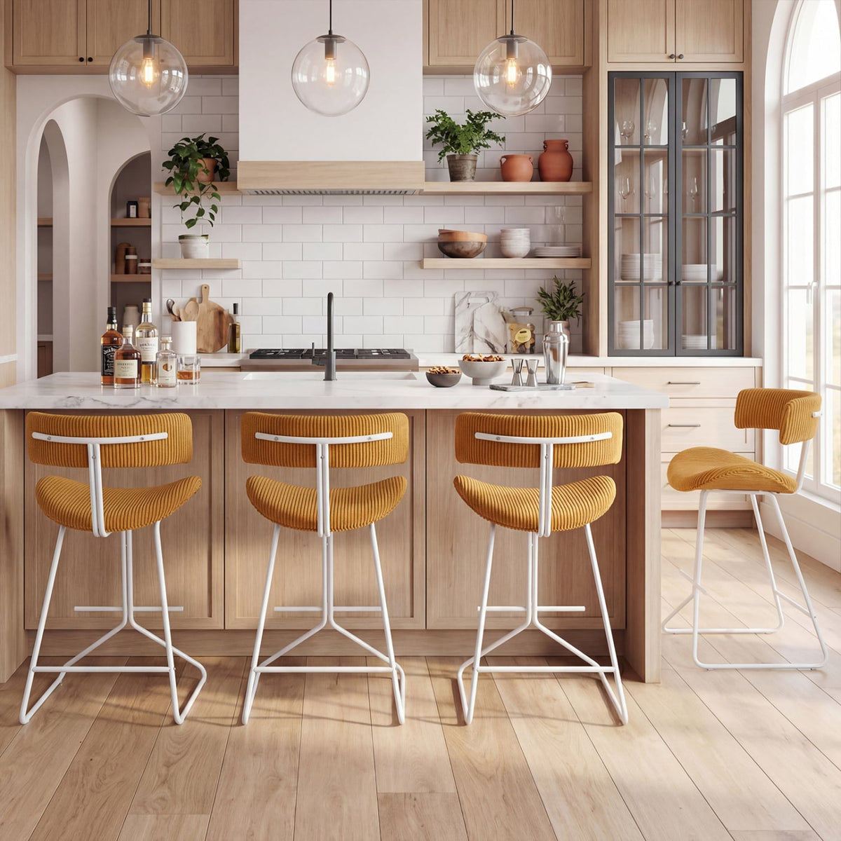 Tabourets de comptoir — Lot de 2