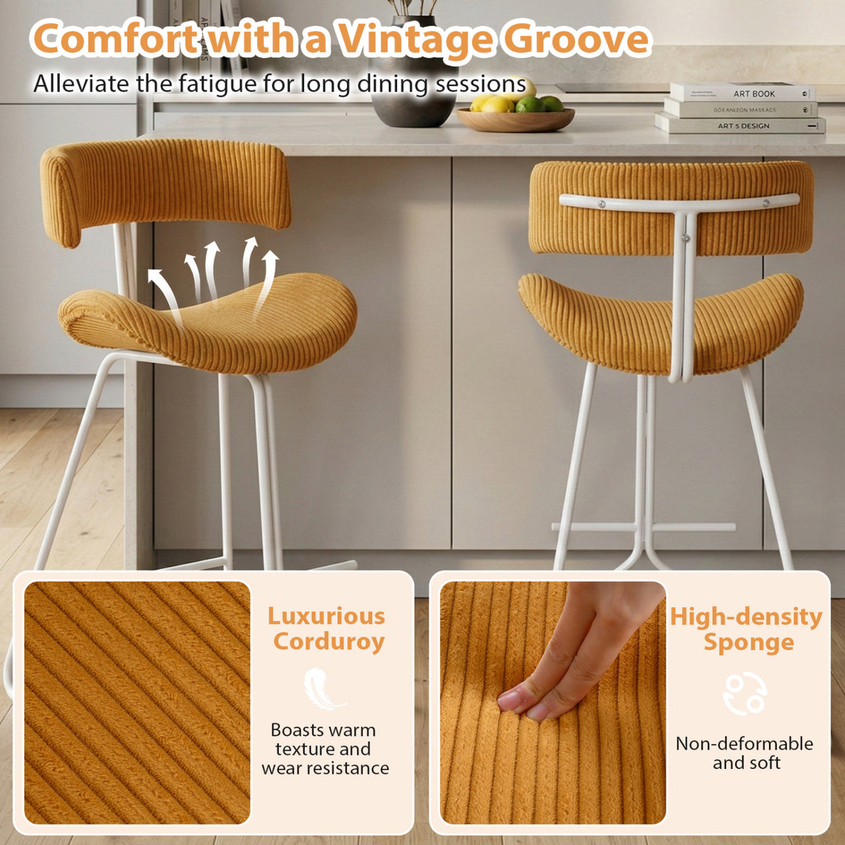 Tabourets de comptoir — Lot de 2