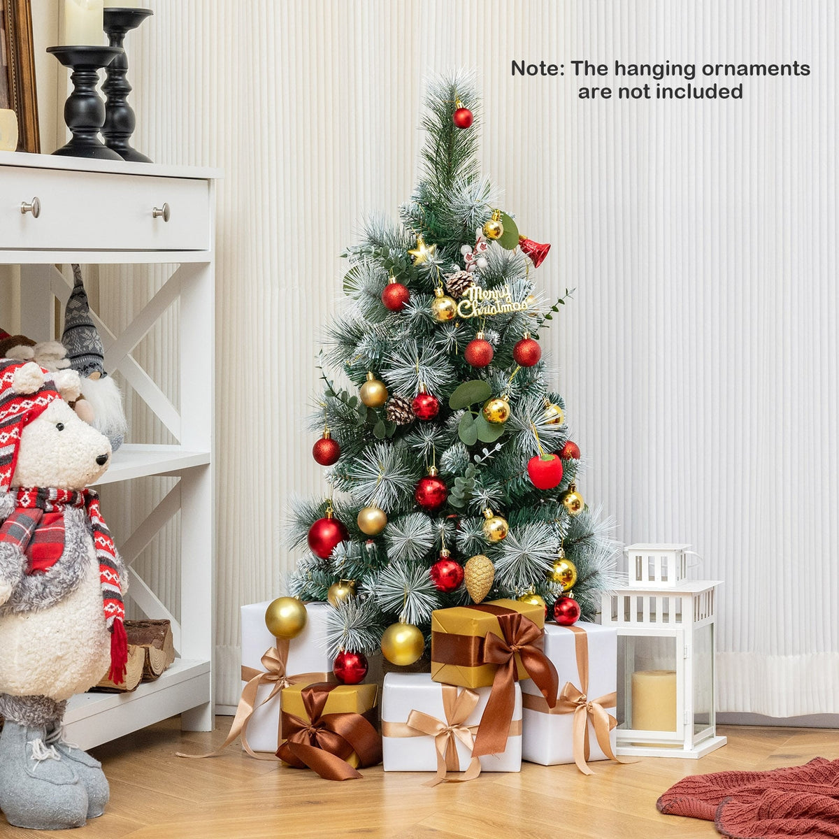 Petit arbre de Noël artificiel pré-éclairé 91 cm