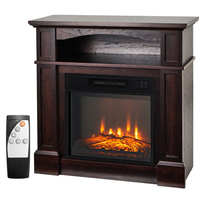Foyer électrique meuble télé 1400 W de 81 cm