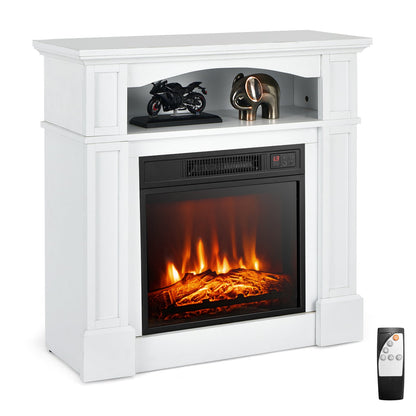 Foyer électrique meuble télé 1400 W de 81 cm