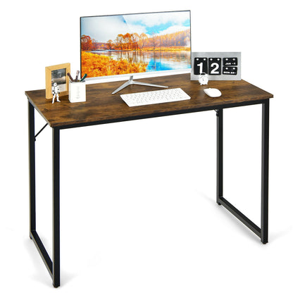 Bureau d'ordinateur en L pour bureau à domicile