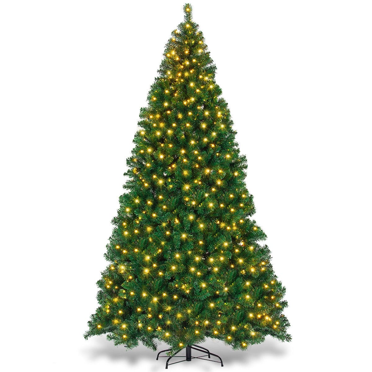 Arbre de Noël artificiel pré-éclairé 274 cm