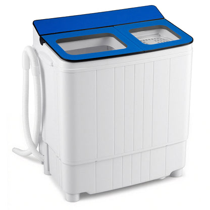 Machine à laver portable double cuve 8 kg
