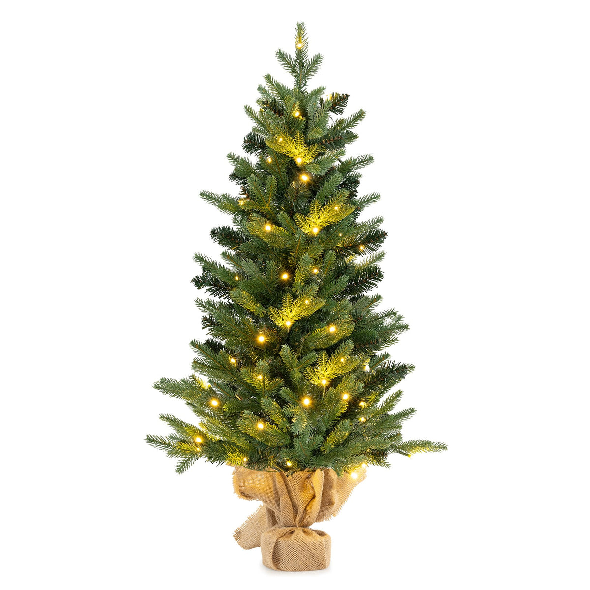 Arbre de Noël artificiel miniature lumineux