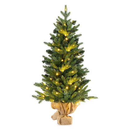 Arbre de Noël artificiel miniature lumineux