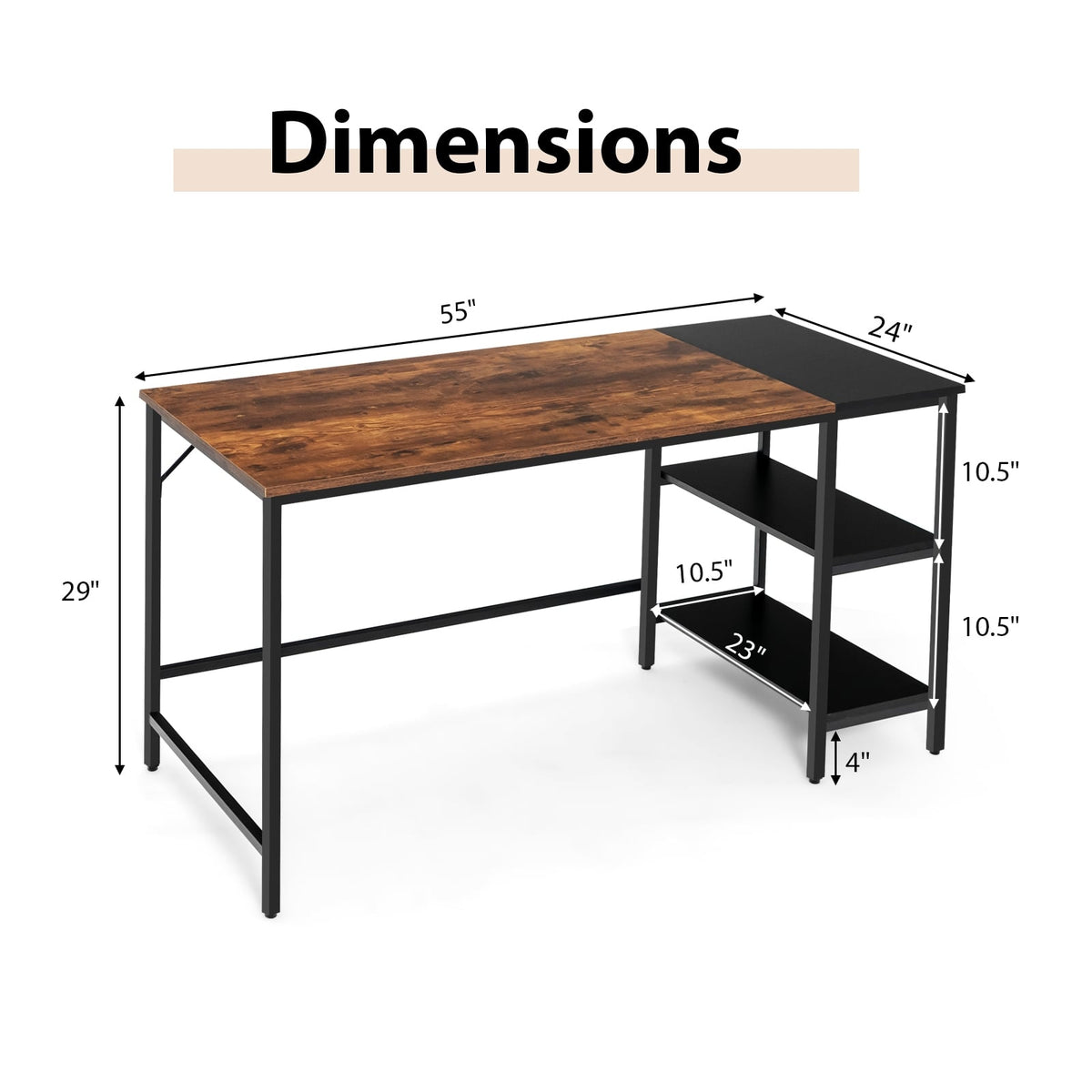 Bureau d'étude style industriel
