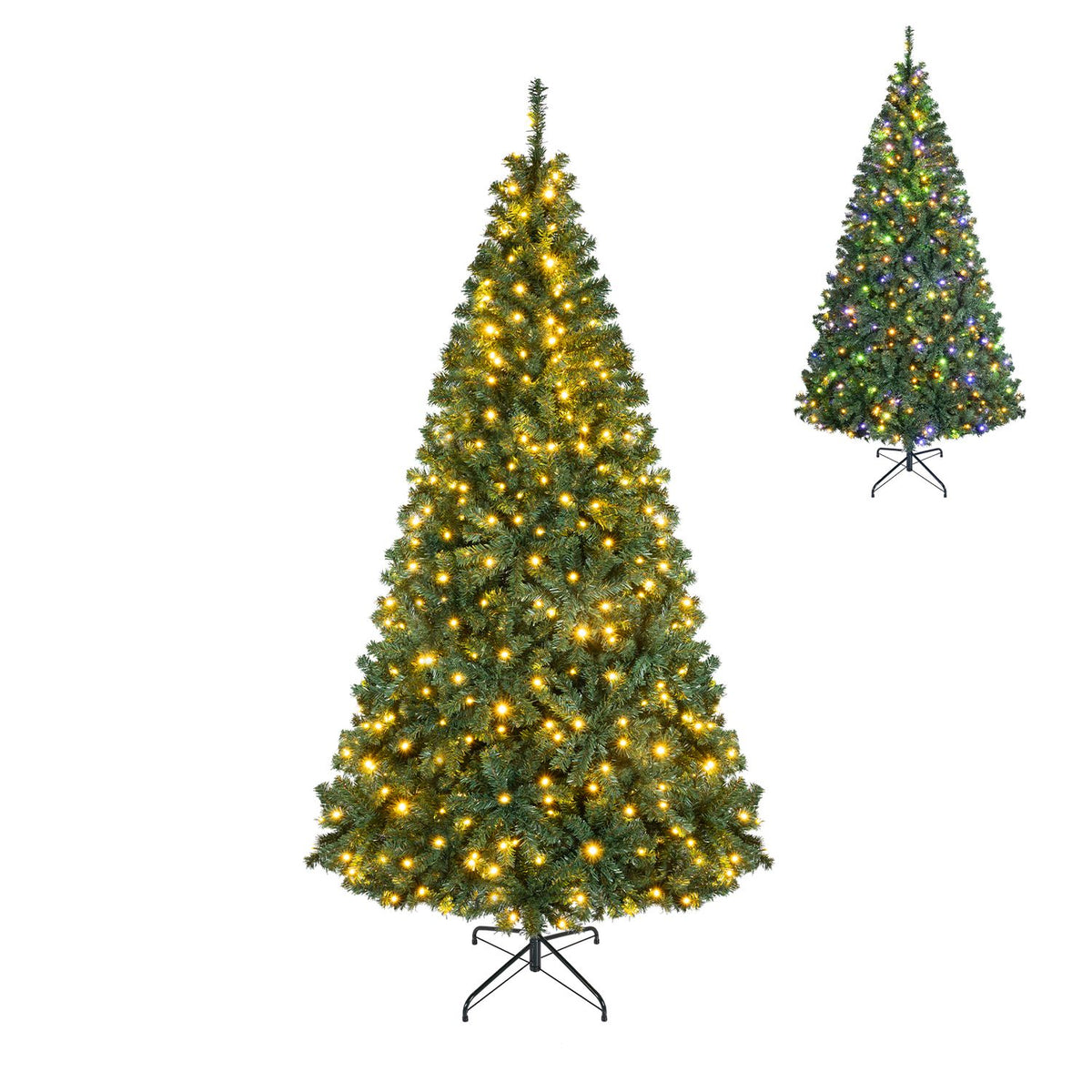 Arbre de Noël artificiel pré-éclairé 152 cm