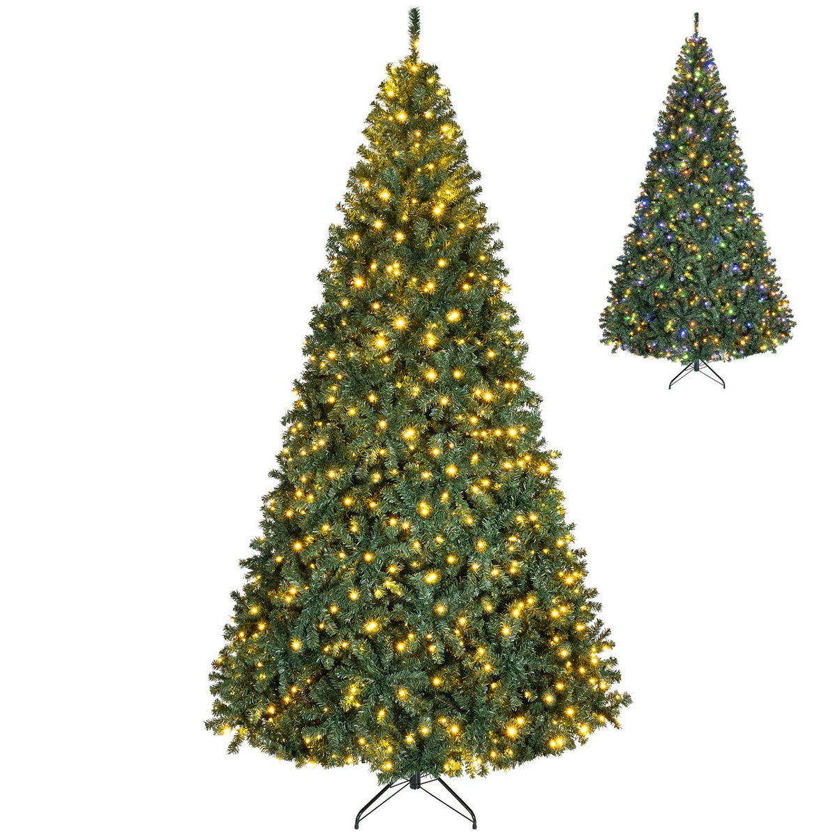Arbre de Noël artificiel pré-éclairé 152 cm