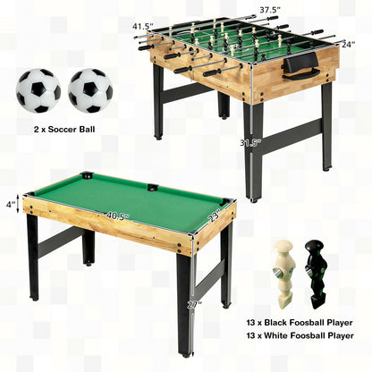Table multi-jeux 10-en-1