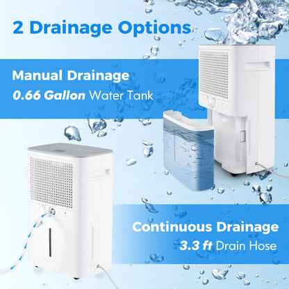 Déshumidificateur intelligent de 25 L pour sous-sol