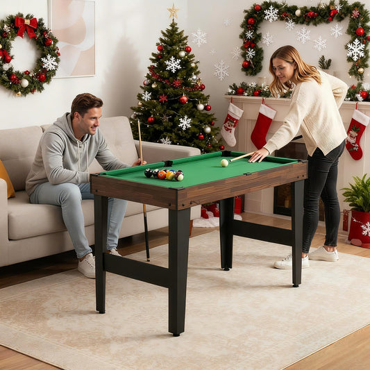Table multi-jeux 10-en-1 de 127 cm avec baby-foot
