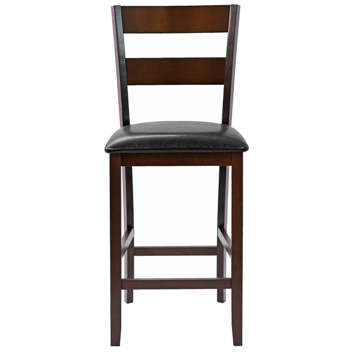 Tabourets de comptoir en cuir PU — Lot de 2