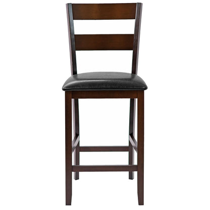 Tabourets de comptoir en cuir PU — Lot de 2
