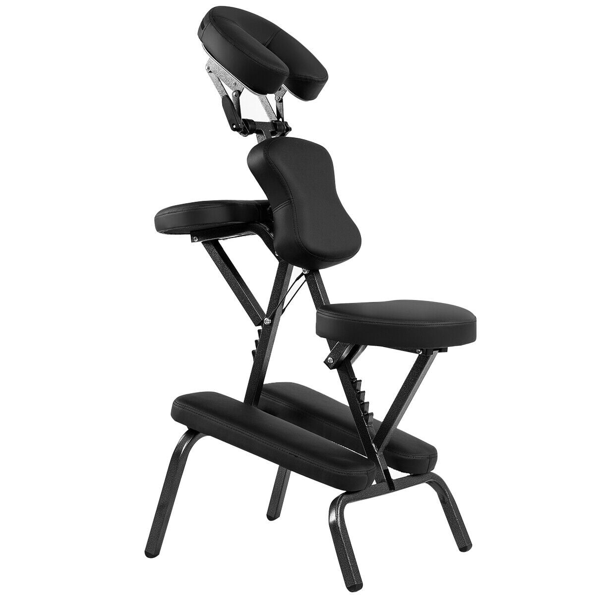 Chaise de massage portable pliable en similicuir