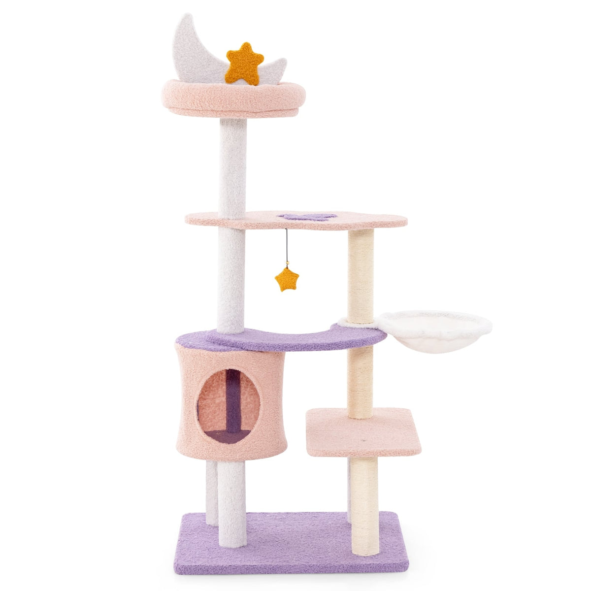 Arbre à chat multiétage avec griffoirs en sisal