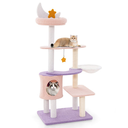 Arbre à chat multiétage avec griffoirs en sisal