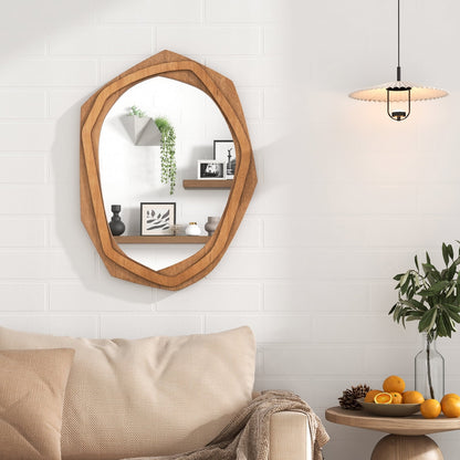 Miroir mural irrégulier décoratif moderne