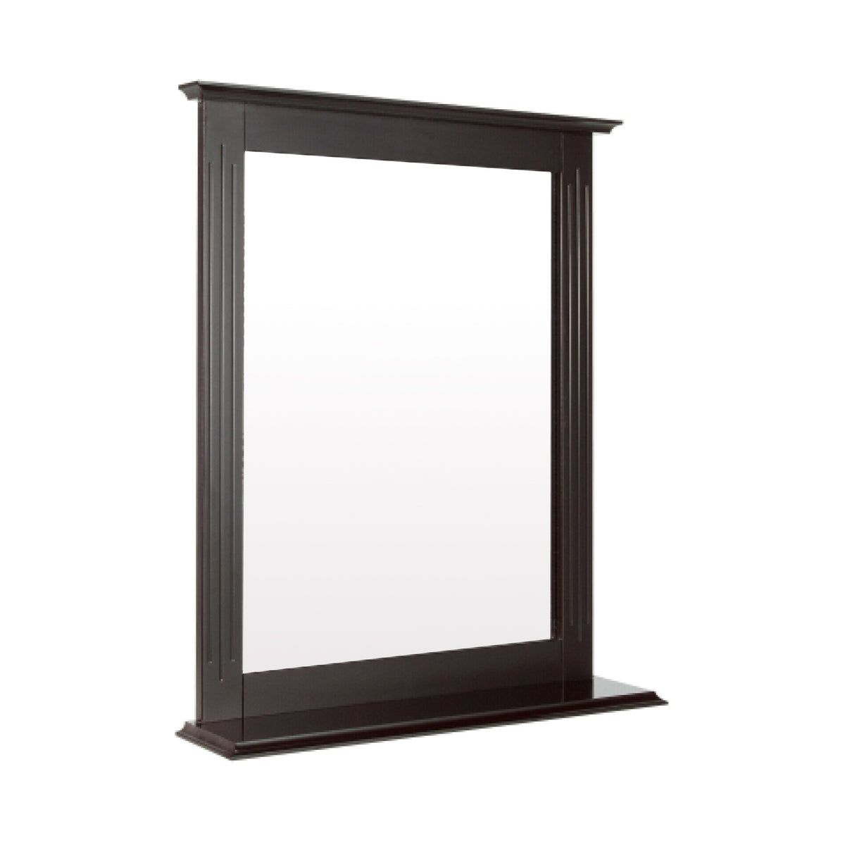 Miroir de vanité mural polyvalent avec tablettes