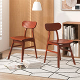Silla de comedor moderna — Lote de 2