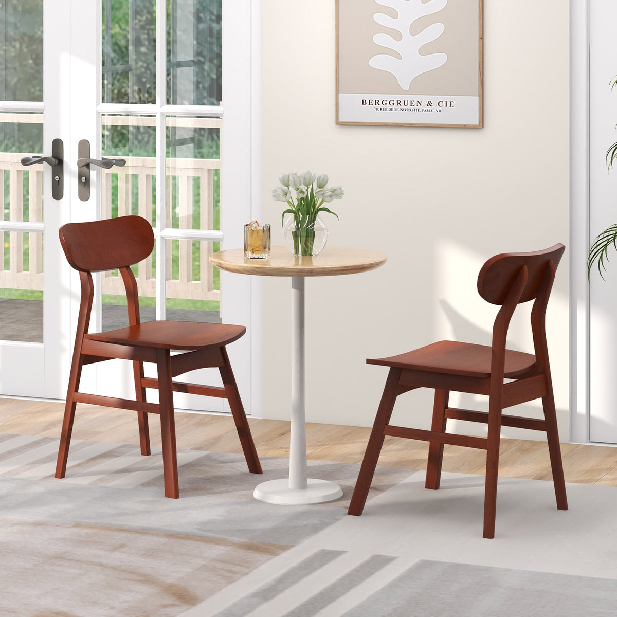 Chaise de salle à manger moderne — Lot de 2