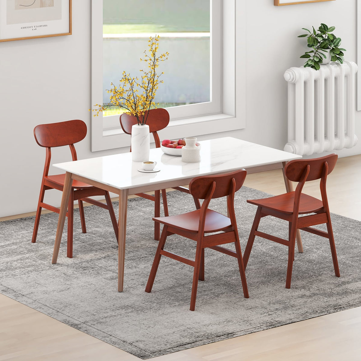 Chaise de salle à manger moderne — Lot de 2