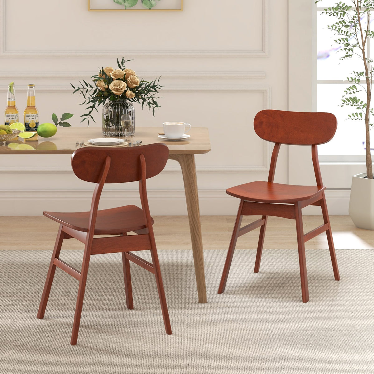 Chaise de salle à manger moderne — Lot de 2