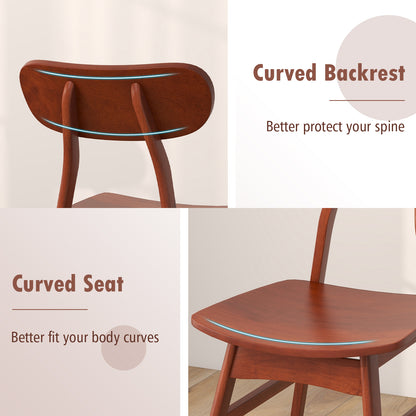 Chaise de salle à manger moderne — Lot de 2